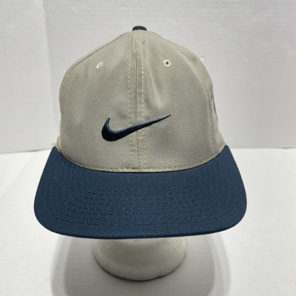Vintage Nike Golf Hat Size 7 1/8, Grey/Blue, USA, F7-PHI, Legends Club of TN - Picture 1 of 9